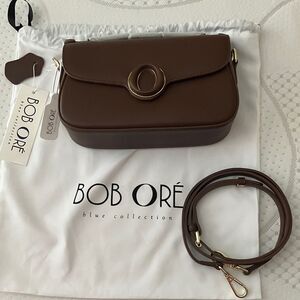 NWT Bob Ore Makato Bag in Brown